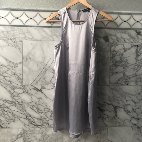 For Love And Lemons Silver Dress - Picture 1 of 6